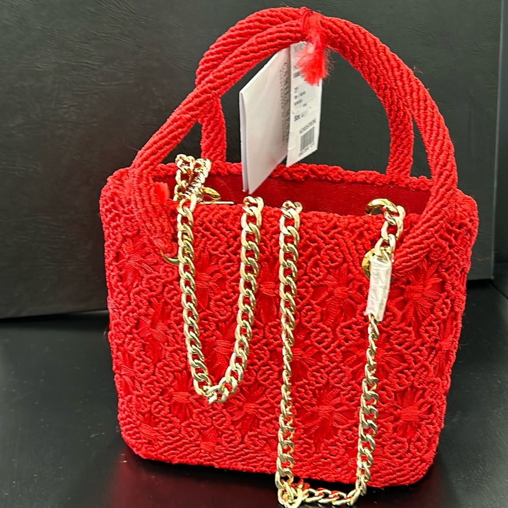 NWT Authentic Camilla Mesar Micro Capeas Bag